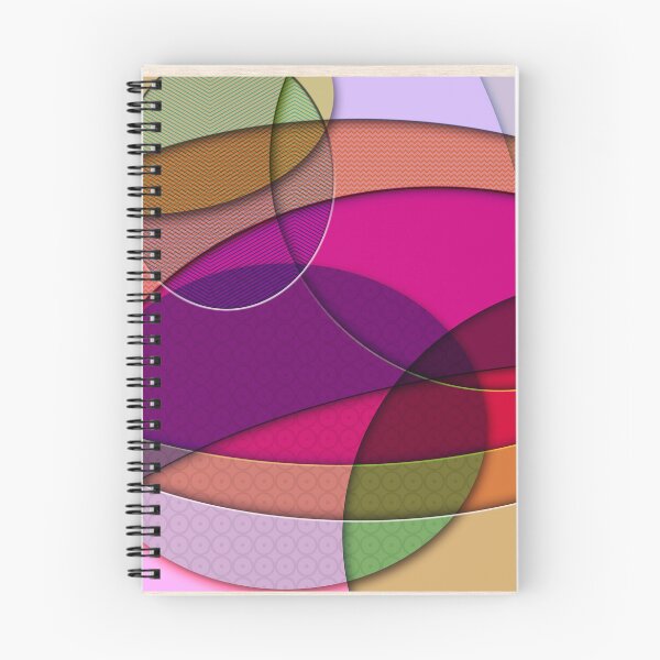 Item preview, Colorful Abstract Circles and Geometric Layers designed and sold by Arjen Roos.
