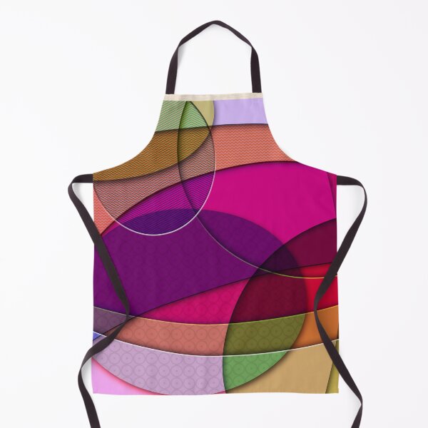 Item preview, Colorful Abstract Circles and Geometric Layers designed and sold by Arjen Roos.
