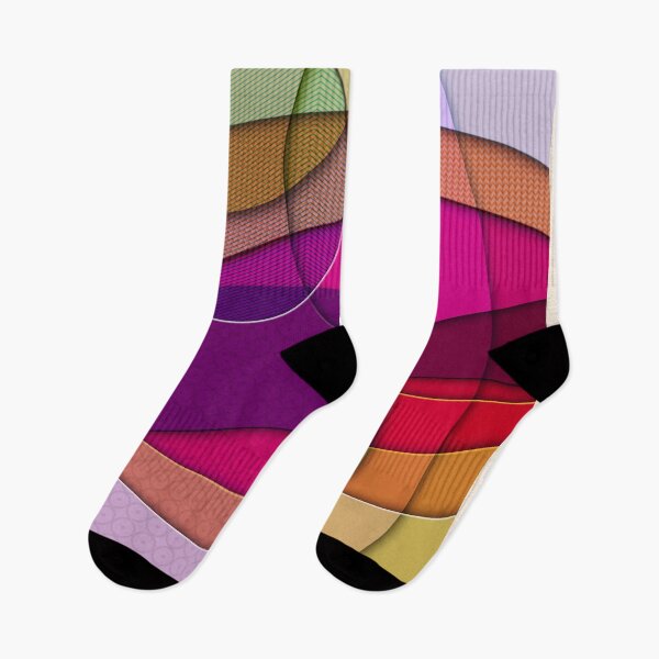 Item preview, Colorful Abstract Circles and Geometric Layers designed and sold by Arjen Roos.