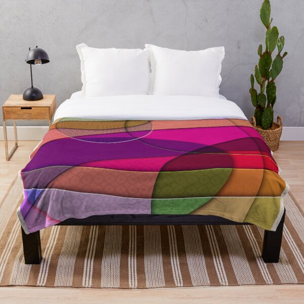 Item preview, Colorful Abstract Circles and Geometric Layers designed and sold by Arjen Roos.