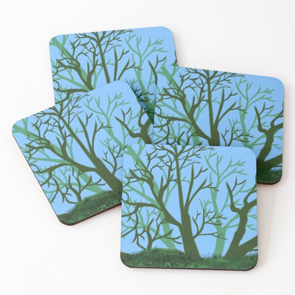 Item preview, Árboles verdes designed and sold by Furiarossa.