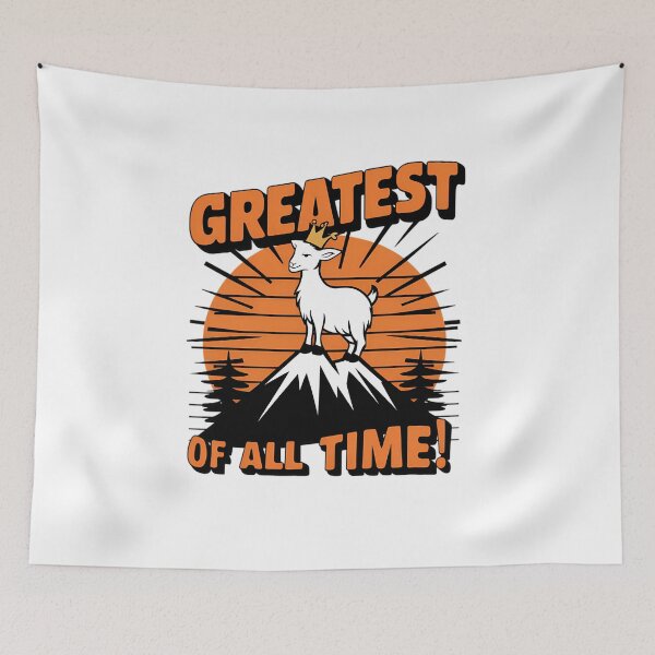 Item preview, Greatest of All Time (The G.O.A.T) designed and sold by SandraFay1.