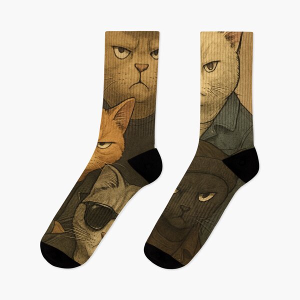 Item preview, Tough Feline Crew designed and sold by Mjonkey.