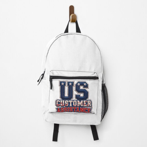 Item preview, US Customer Assistance Patriotic American Support Design designed and sold by ArtDesignTp.