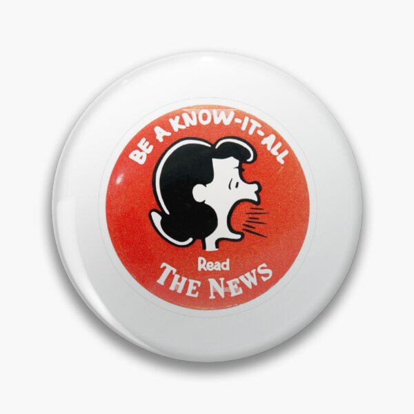 Item preview, be a know-it-all read the news peanuts Lucy designed and sold by plantrobert.