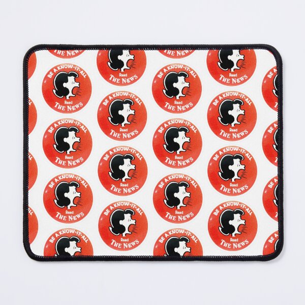 Item preview, be a know-it-all read the news peanuts Lucy designed and sold by plantrobert.