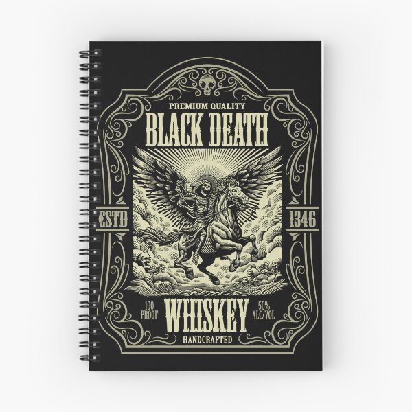 Item preview, BLACK DEATH WHISKEY designed and sold by MINION-FACTORY.