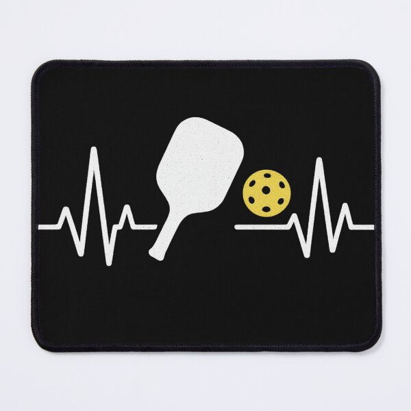 Item preview, Pickleball Heartbeat Pulse Paddle & Ball Graphic Design T-Shirt designed and sold by tara3amran.