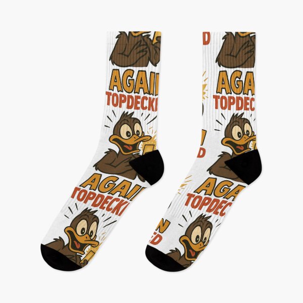 Item preview, Topdecked Again Funny Card Game Duck Design designed and sold by TeeTimeTreasure.