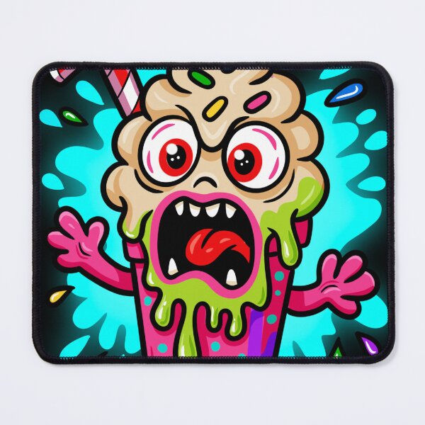Item preview, Scream Shake – Funny Creepy Milkshake Monster Cartoon | Beautifully Blaze by Tamisha Cromwell designed and sold by October Forever.