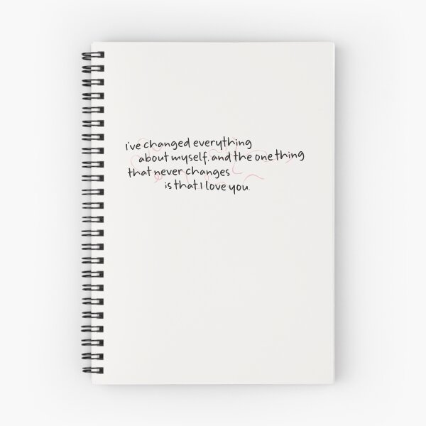 Item preview, I've changed everything about myself, and the one thing that never changes is that I love you. | the summer i turned pretty designed and sold by Pinu92.