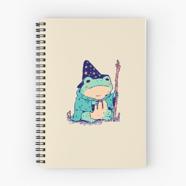 Item preview, Wizard Frog in Starry Hat, Whimsical Pastel Fantasy designed and sold by Magnificent Lizard.