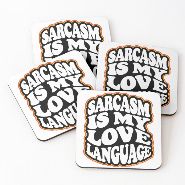 Item preview, Sarcasm Is My Love Language Retro Shirt designed and sold by DopeyRobot.