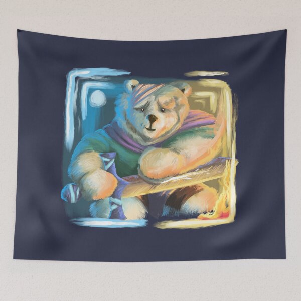 Item preview, Stay Warm - Polar Bear Warrior designed and sold by JoshuaVasquez.