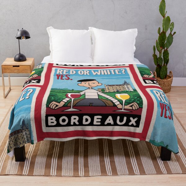 Item preview, Bordeaux, France Travel Poster designed and sold by LeQuirks.