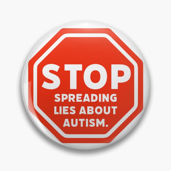 Item preview, Stop spreading lies about autism. designed and sold by Rachel the Artist .