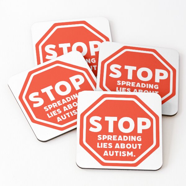 Item preview, Stop spreading lies about autism.  designed and sold by Rachel the Artist .