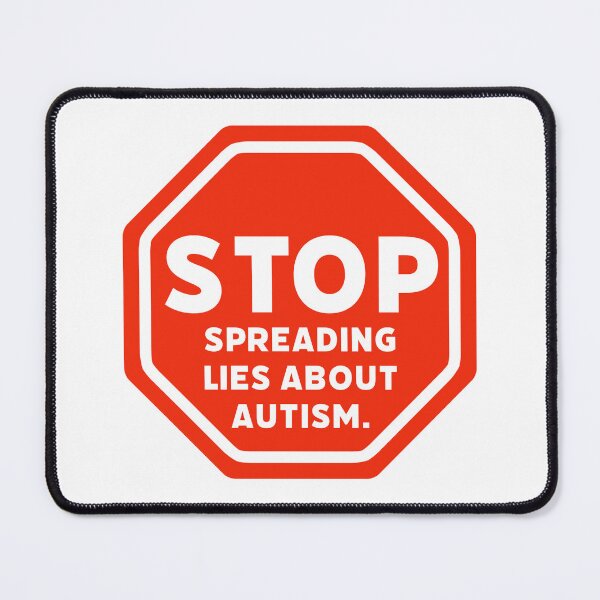 Item preview, Stop spreading lies about autism. designed and sold by Rachel the Artist .