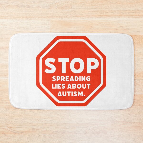 Item preview, Stop spreading lies about autism. designed and sold by Rachel the Artist .