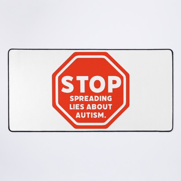 Item preview, Stop spreading lies about autism. designed and sold by Rachel the Artist .
