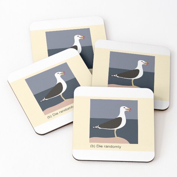 Item preview, die randomly seagull designed and sold by HunterDDND.