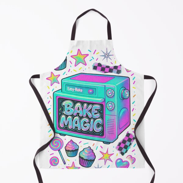 Item preview, Retro Toy Oven – 90s Nostalgia Aesthetic designed and sold by jakkssnugglyboutique.
