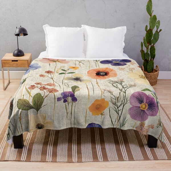 Item preview, Pretty wildflowers bunch pattern designed and sold by cocomelon168.