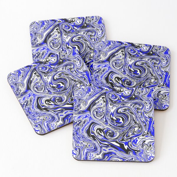 Item preview, Blue Flow – Abstract Marble Energy | UKXDesign designed and sold by UKXDesigns.