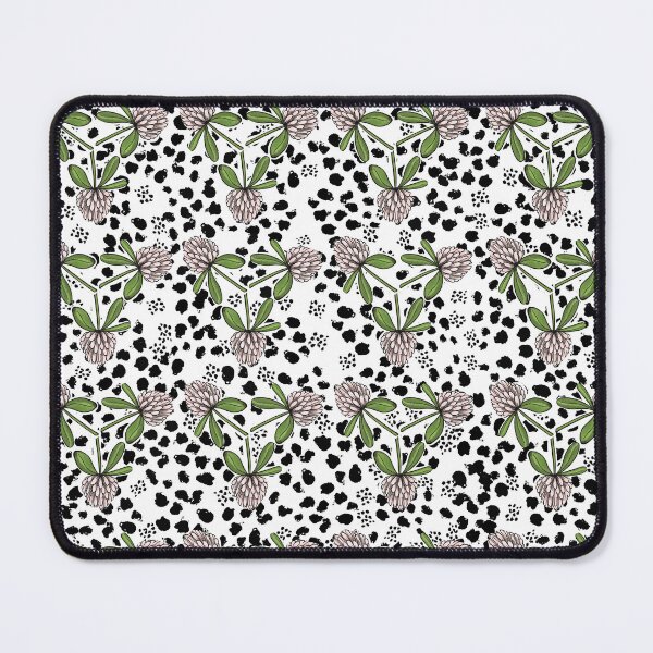 Item preview, Cloverfield Dots-Botanical Seamless Abstract Floral Pattern designed and sold by PVTCreations.