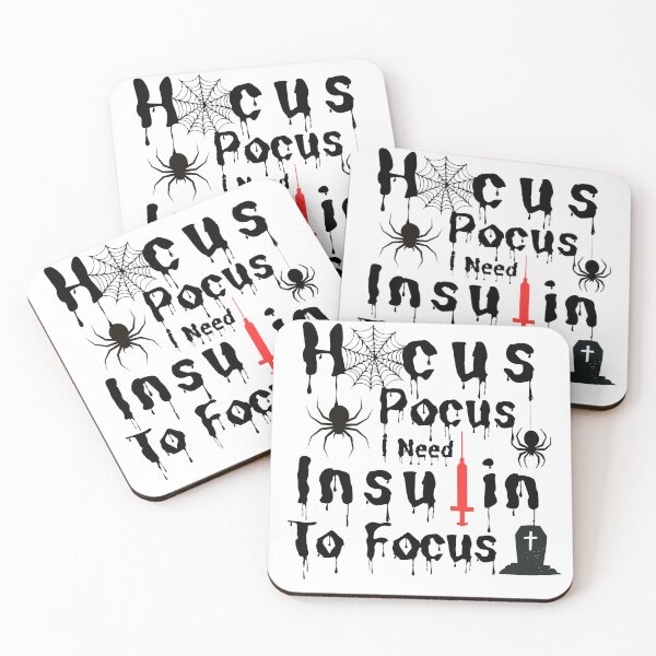 Item preview, Hocus Pocus I Need Insulin to Focus | Halloween Diabetes Humor Type 1 Awareness designed and sold by Lunaria Arts.