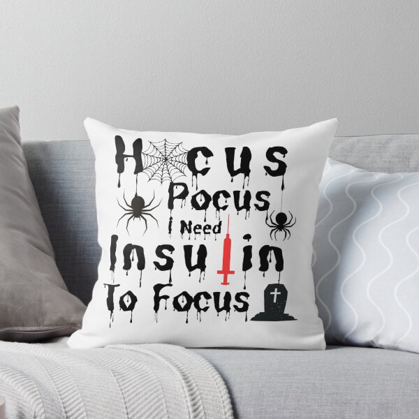 Item preview, Hocus Pocus I Need Insulin to Focus | Halloween Diabetes Humor Type 1 Awareness designed and sold by Lunaria Arts.