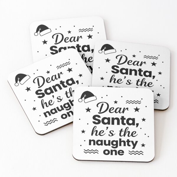 Item preview, Dear Santa He Is Naughty One - Funny Christmas designed and sold by Jaanussar.