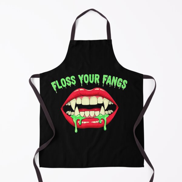 Item preview, Dental Halloween Hygienist Floss Your Fangs Halloween Assistant Tech Funny Gift For Dental Tech designed and sold by MotivaChic.