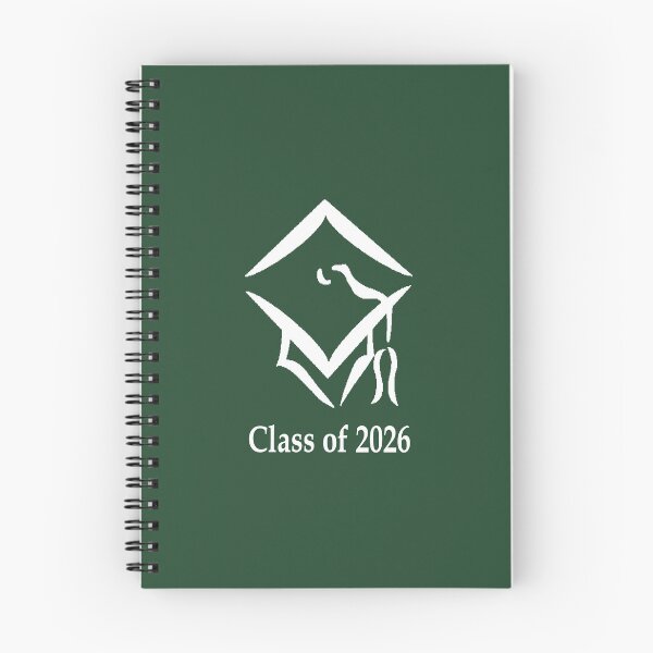 Item preview, Class of 2026 Pine Green and White designed and sold by ZaryaParx.