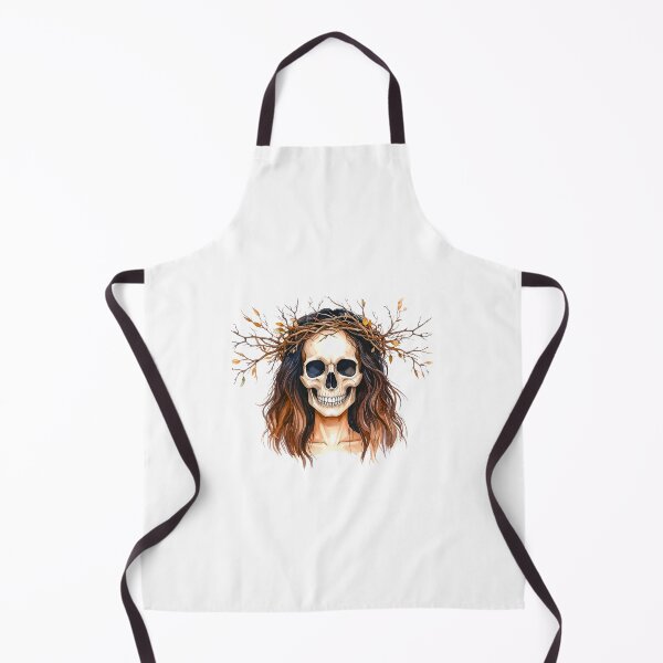 Item preview, SKULL WITH CROWN OF DRY BRANCHES designed and sold by cubiask.
