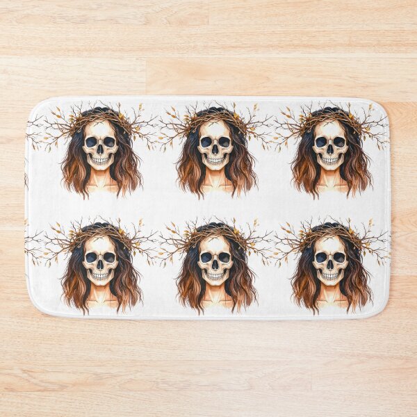 Item preview, SKULL WITH CROWN OF DRY BRANCHES designed and sold by cubiask.