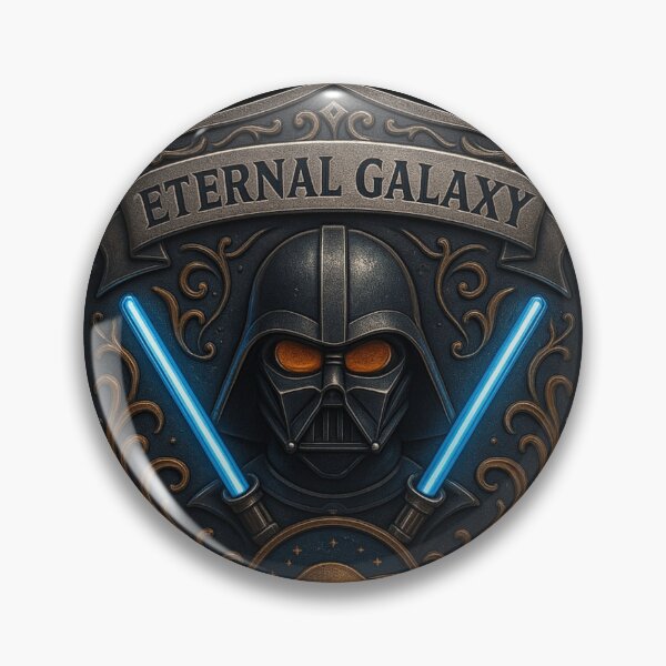 Item preview, Eternal Galaxy – Futuristic Medieval Emblem Design designed and sold by Kala Design.