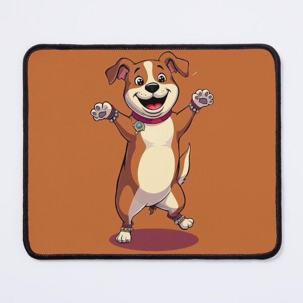 Item preview, Festive Dance Partner – The Dancing Dog designed and sold by ArtivaNest.