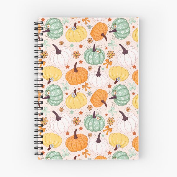 Item preview, Girly fall vibes pumpkin pattern designed and sold by A Mediterranean Crab.