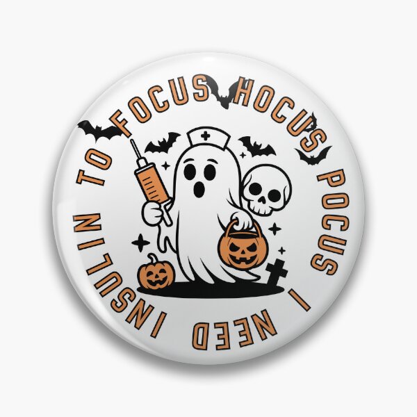 Item preview, Hocus Pocus I Need Insulin to Focus designed and sold by DesignbyOla.