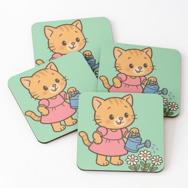 Item preview,  A Little Kitten's Garden of Daisies designed and sold by IraBum.