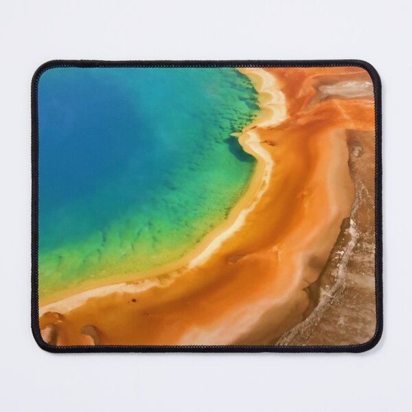 Item preview, Grand Prismatic Spring Aerial View designed and sold by m2inspiration.