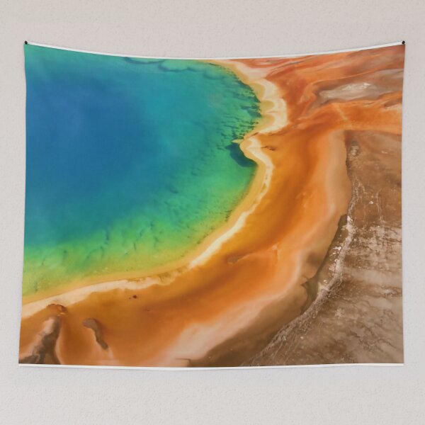 Item preview, Grand Prismatic Spring Aerial View designed and sold by m2inspiration.