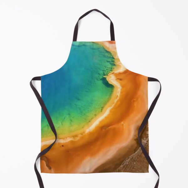Item preview, Grand Prismatic Spring Aerial View designed and sold by m2inspiration.