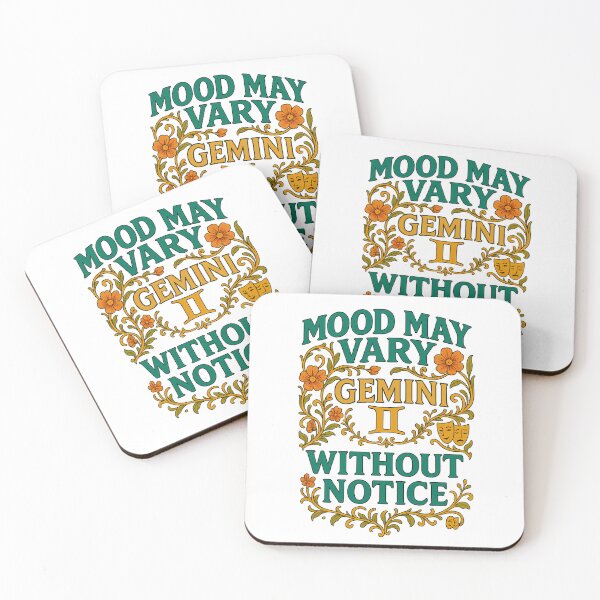 Item preview, Gemini “Mood may vary without notice” Art Nouveau T-Shirt | Funny Astrology Gift designed and sold by MySpiritTravels.