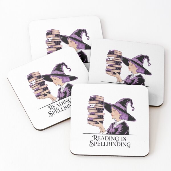 Item preview, “Reading is Spellbinding" – Magical Witch Book Lover designed and sold by NRcollections24.