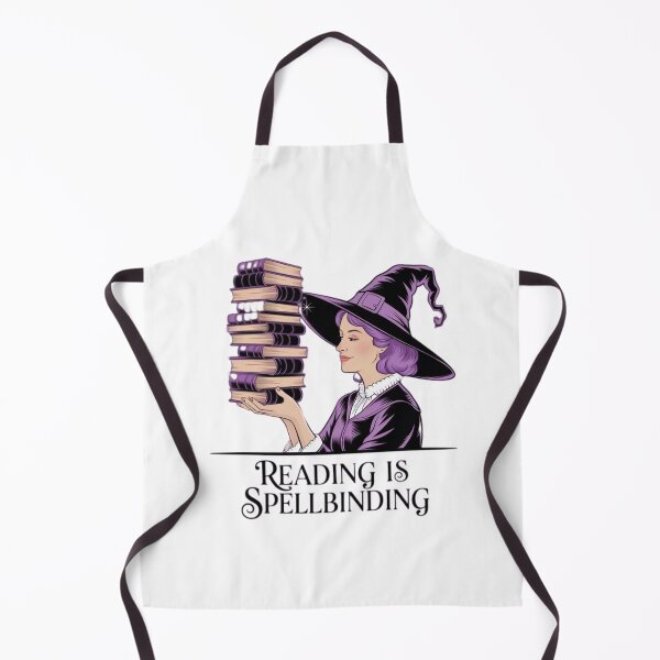 Item preview, “Reading is Spellbinding" – Magical Witch Book Lover designed and sold by NRcollections24.
