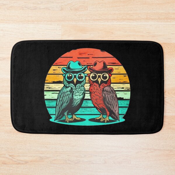 Item preview, Owls wearing hats and sunglasses designed and sold by michplante60.