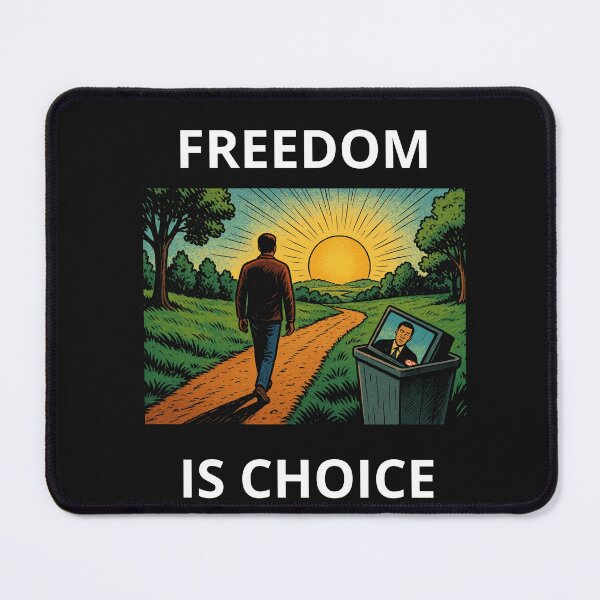 Item preview, FREEDOM IS CHOICE designed and sold by karolek912.