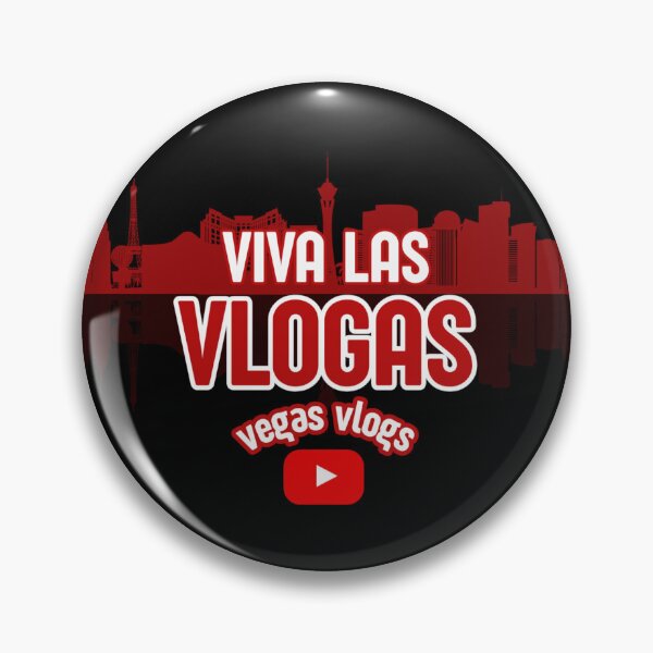 Item preview, Viva Las Vlogas maroonish logo designed and sold by VivaLasVlogas.